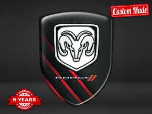 Dodge Vinilos Puerta Auto Resistente Pro Máximo Elegante